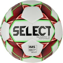 

Мяч футбольный SELECT NUMERO 10 ADVANCE IMS 5 красно / белый 3875046180