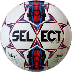 

Мяч футбольный SELECT Taifun IMS (017) 5 бело / красный 3855121039