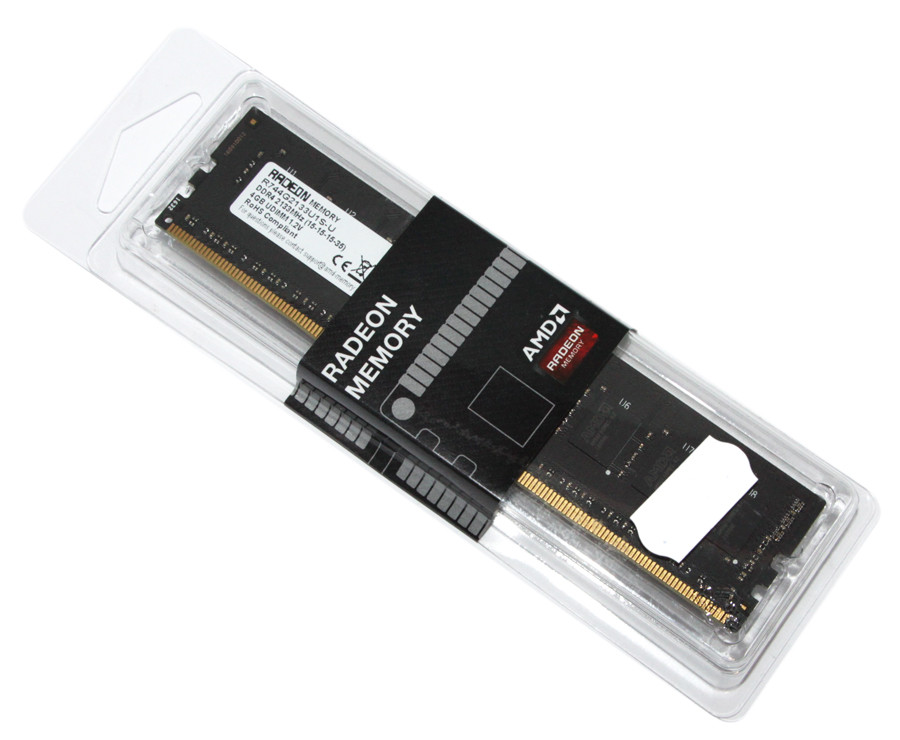 

Память AMD DDR4 4Gb (R744G2133U1S-U)