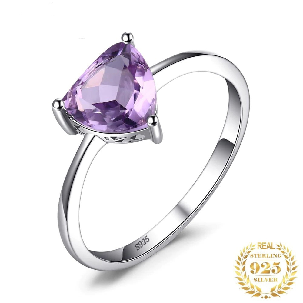

Кольцо из серебра 925 пробы с аметистом "Magic amethyst" 19,5мм