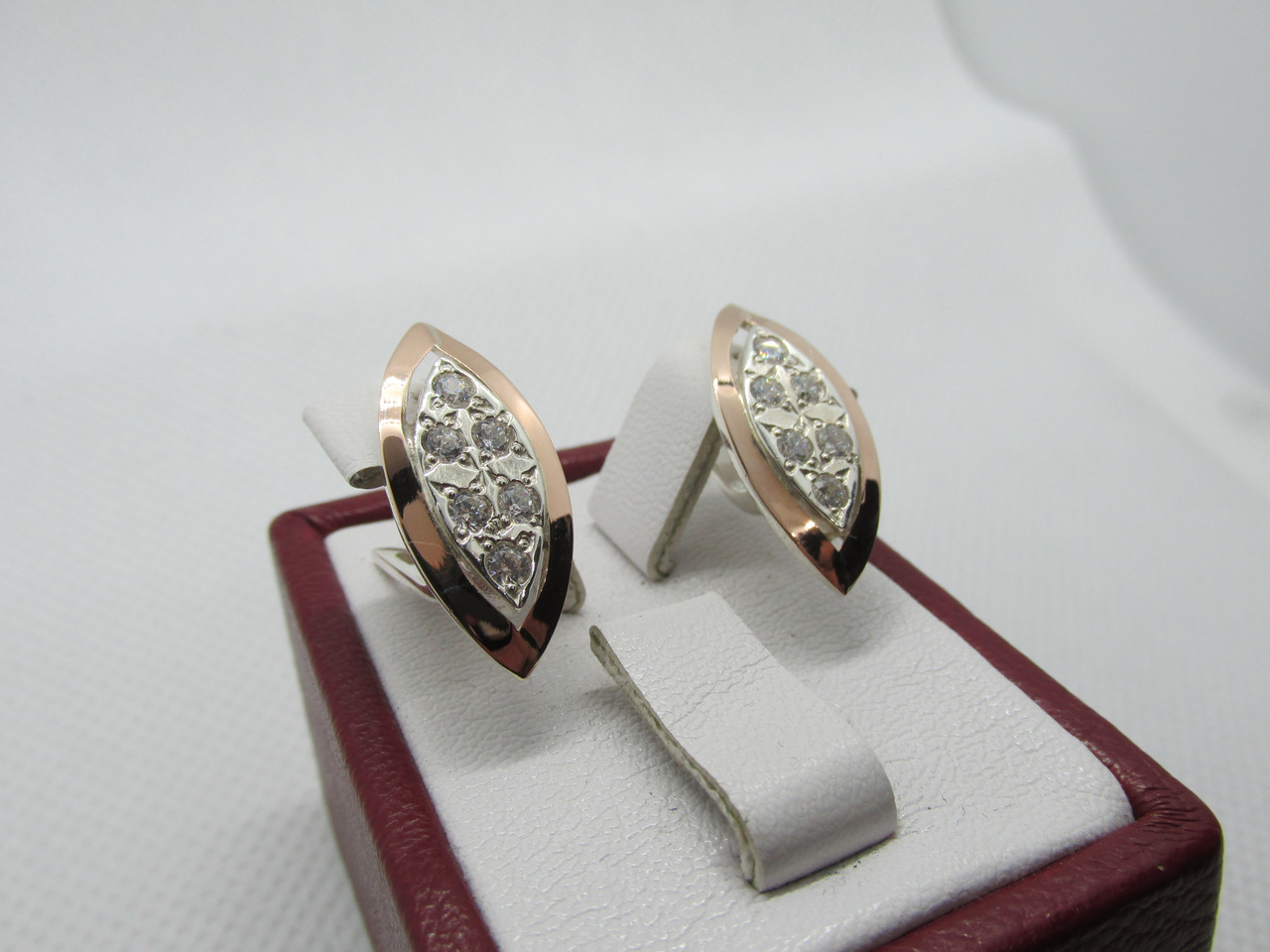 

Серьги серебряные с золотом Silver-Eldorado Аника