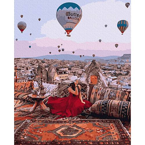 

Картина по номерам "Отдых в Каппадокии" Rainbow Art (GX36020)