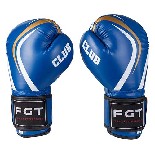 

Боксерские перчатки CLUB FGT Flex 12oz синий