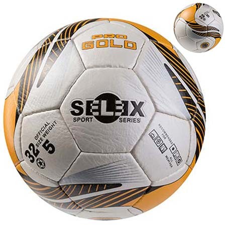 

Мяч футбольный Grippy PRO GOLD Pearl оранжевый