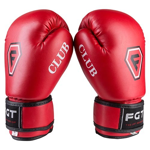 

Боксерские перчатки CLUB FGT Flex 4oz красный