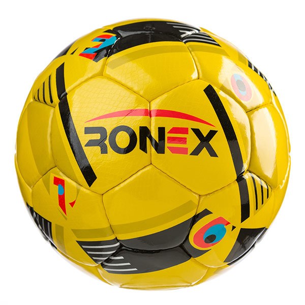

Мяч футбольный CordlySnake Ronex AD16 желто-черный
