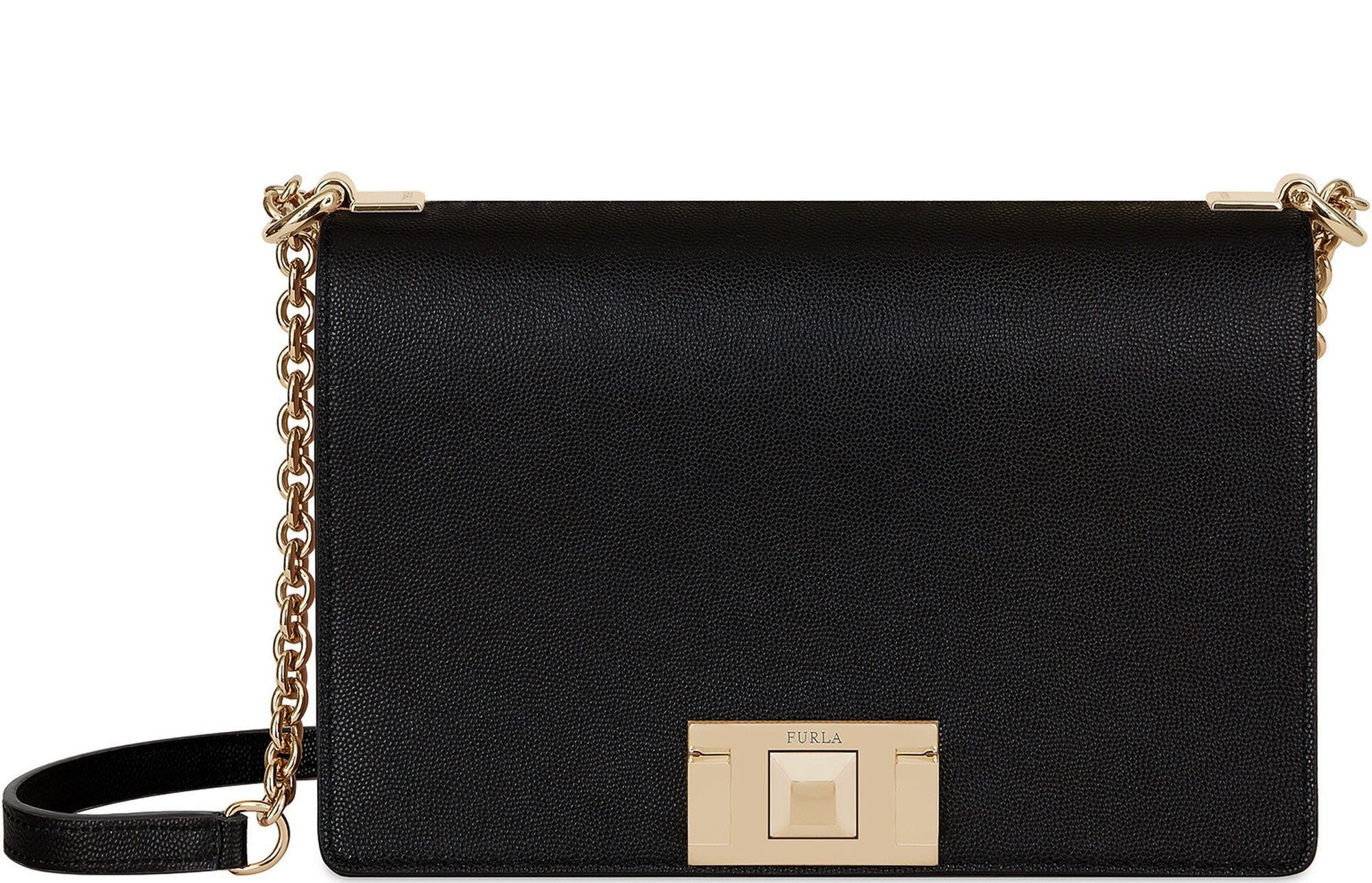 

Женская Сумка кросс-боди из натуральной кожи Furla Mimi' S Crossbody Черная