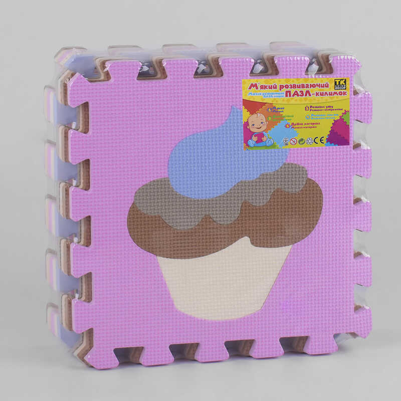 

Коврик-пазл TK Group массажный, 9шт в упаковке, 30х30 см TK 45107