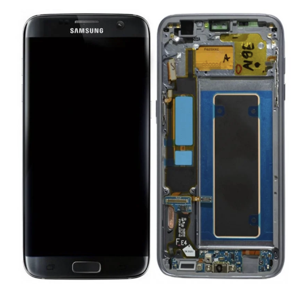 

Дисплей (экран) для Samsung G935F Galaxy S7 Edge + тачскрин, черный, с передней панелью OLED, High copy