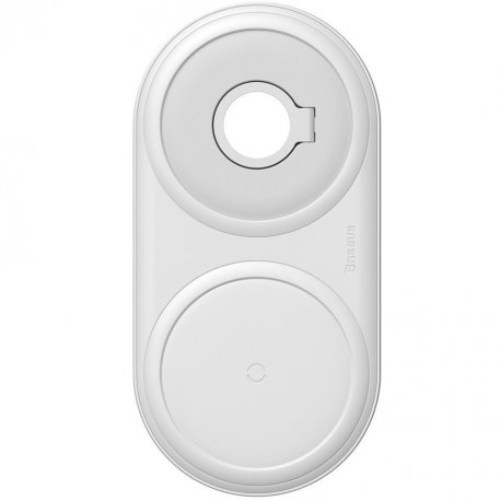 

Беспроводное зарядное устройство Baseus Planet 2in1 White (WXPL-B02)