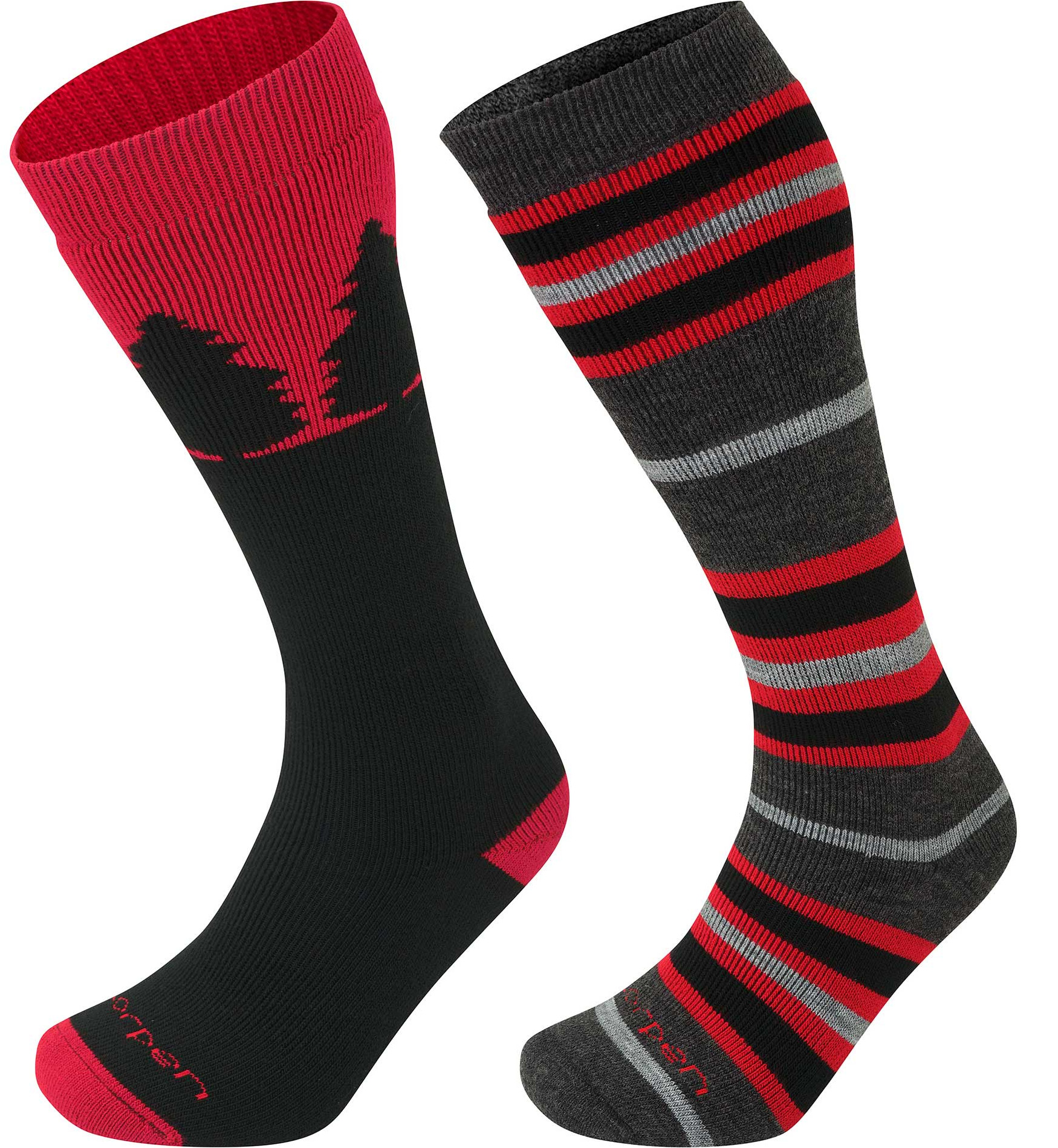 

Носки Lorpen T1 Men's Ski-Snowboard Merino 2 Pack S2WLN Red L (6710003 9777 L)