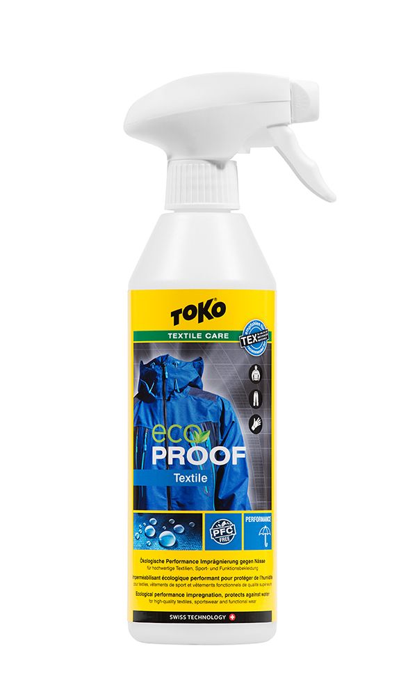 

Водоотталкивающая пропитка для одежды Toko Eco Textile Proof 500 ml