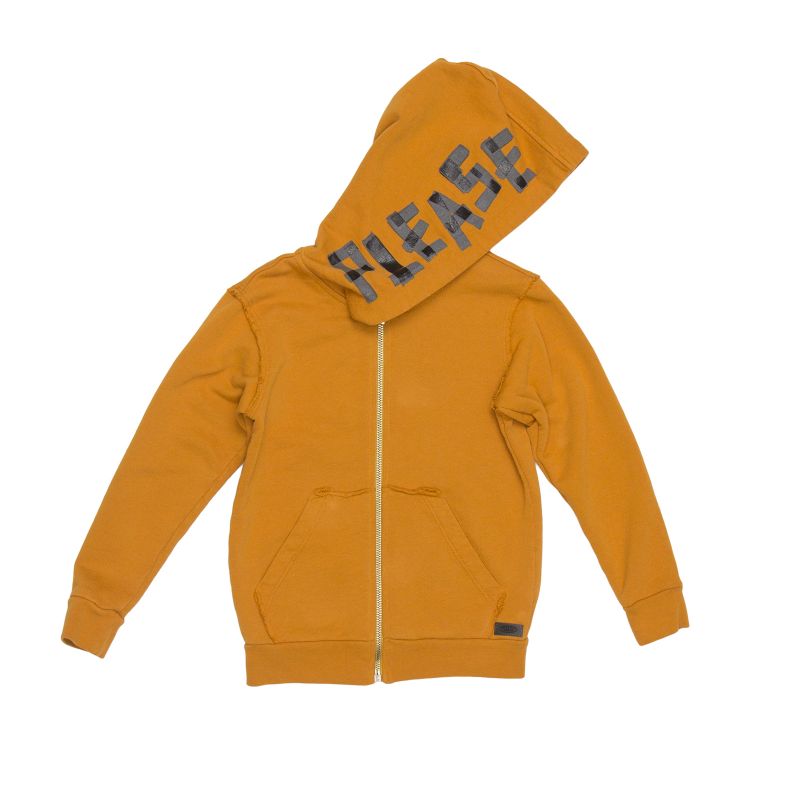 

Кофта PLEASE kids 104 см Горчичный LK03040B/0144