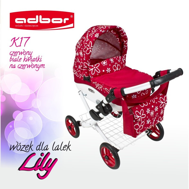 

Коляска для кукол Adbor Lily K17