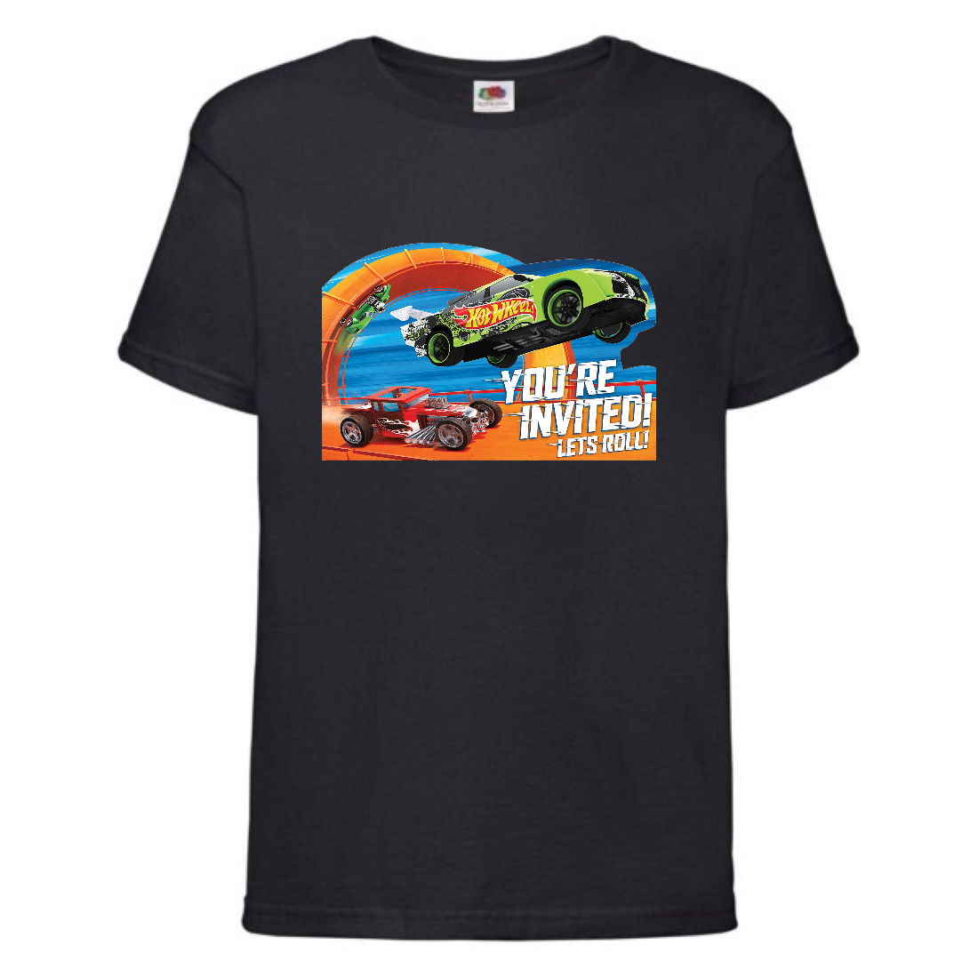 

Футболка детская Хот Вилс 0010 (HotWheels) черная (HTW blc 0010) 104 см