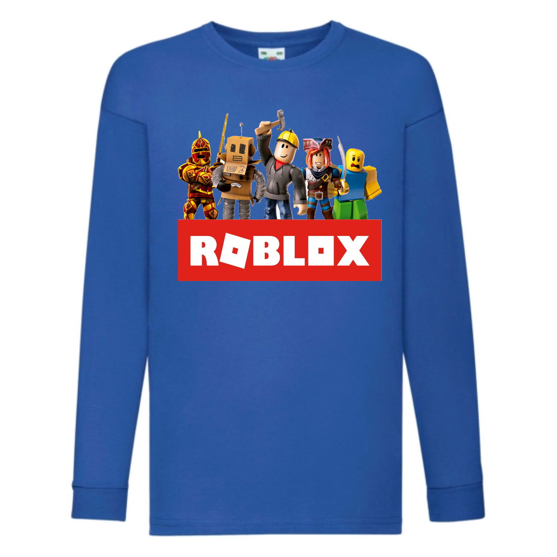 

Лонгслив реглан Роблокс 4 (Roblox) синий (RBL blu 4) 152 см