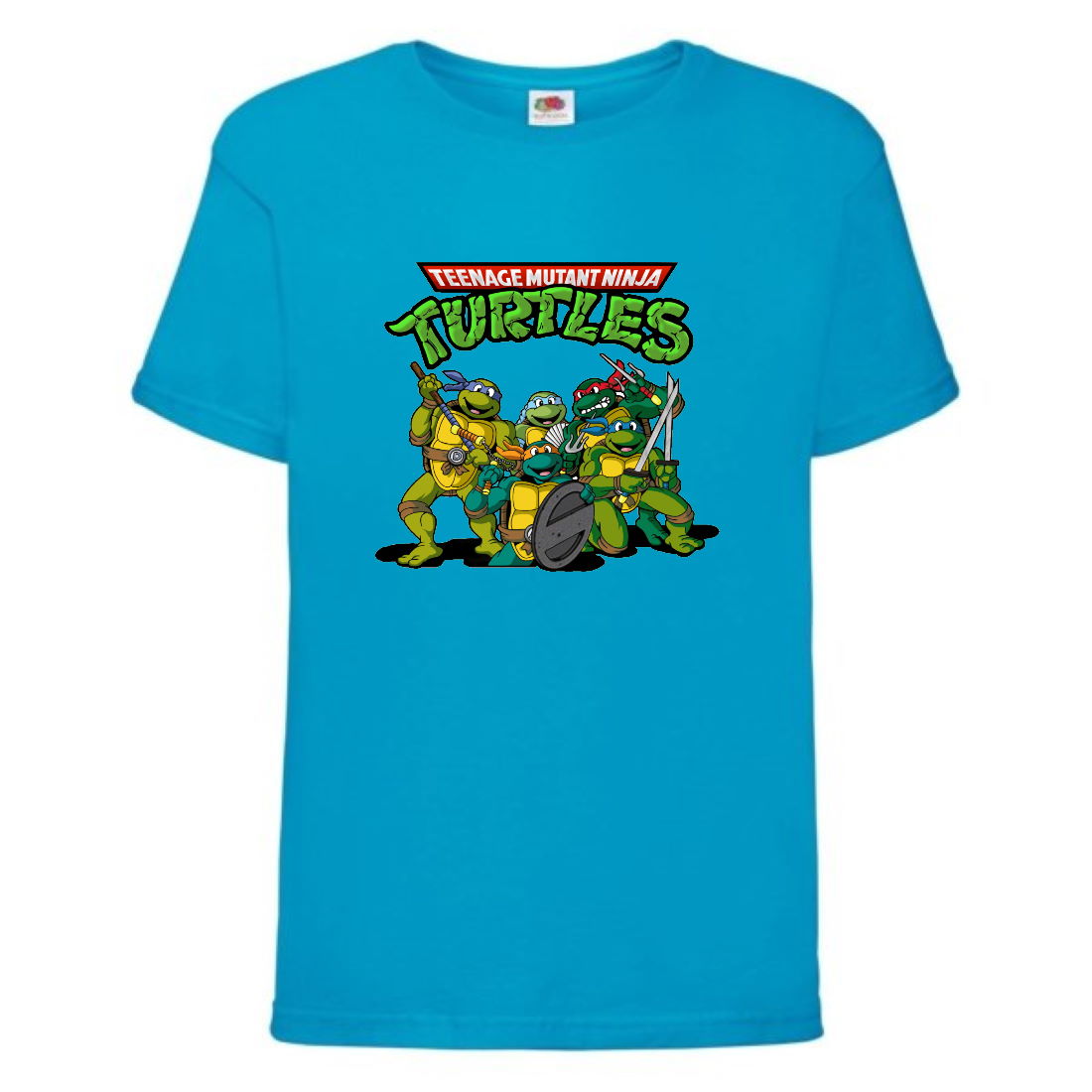 

Футболка детская Черепашки Ниндзя 004 (Ninja Turtles) синяя (NTS blu 004) 152 см