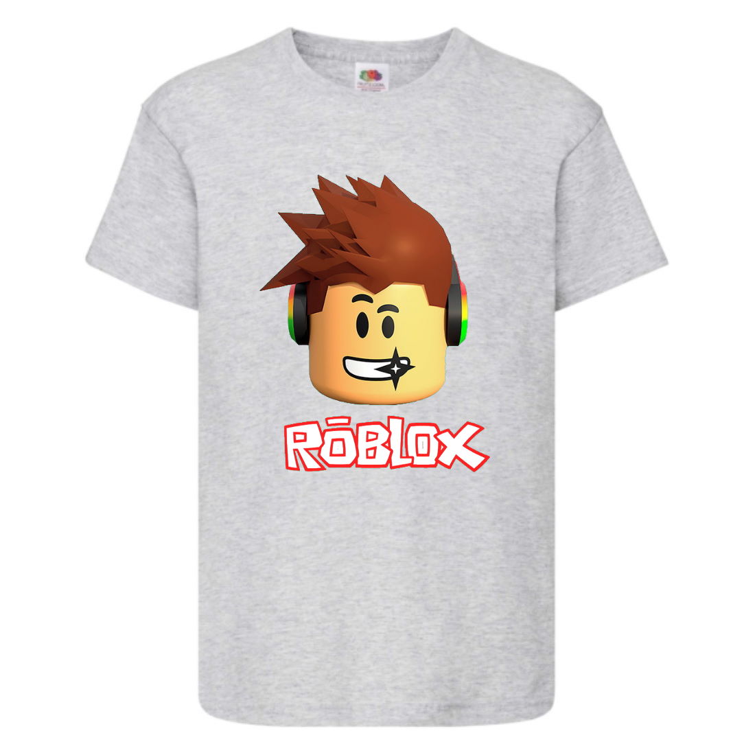 

Футболка детская Роблокс 001 (Roblox) серая (RB gry 001) 152 см