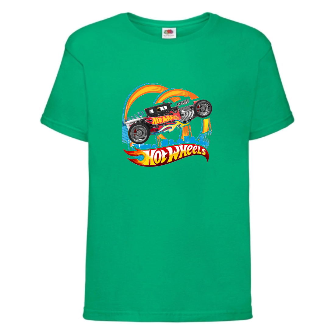 

Футболка детская Хот Вилс 009 (HotWheels) зеленая (HTW grn 009) 104 см