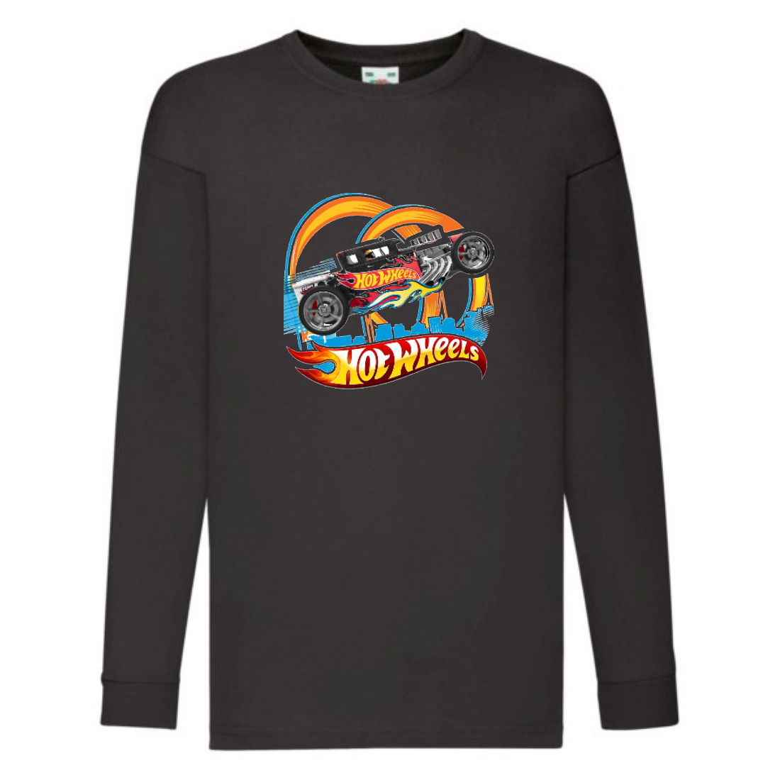 

Лонгслив реглан Хот Вилс 009 (HotWheels) черный (HTW blc 009) 104 см