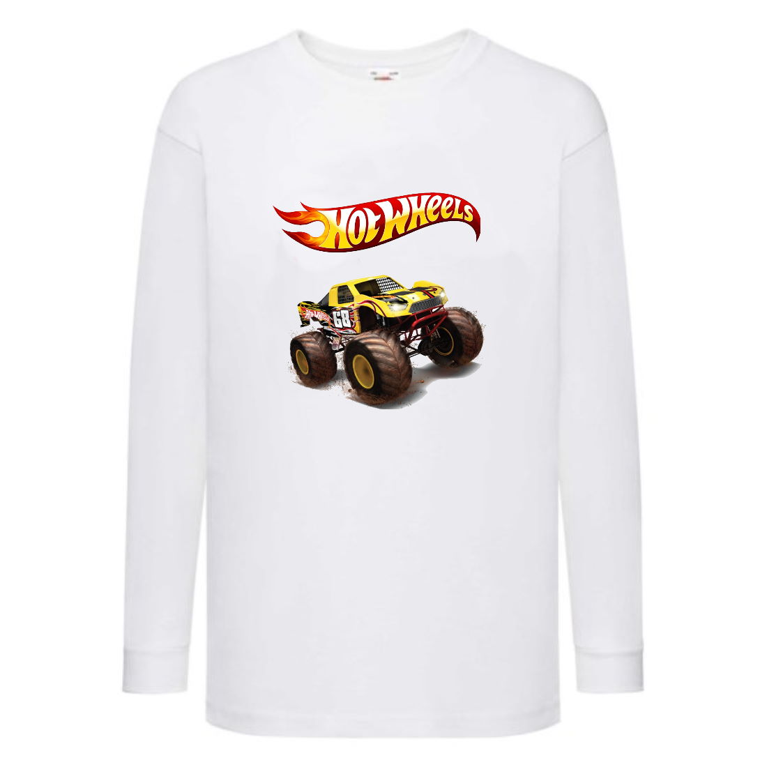 

Лонгслив реглан Хот Вилс 0013 (HotWheels) белый (HTW wh 0013) 116 см