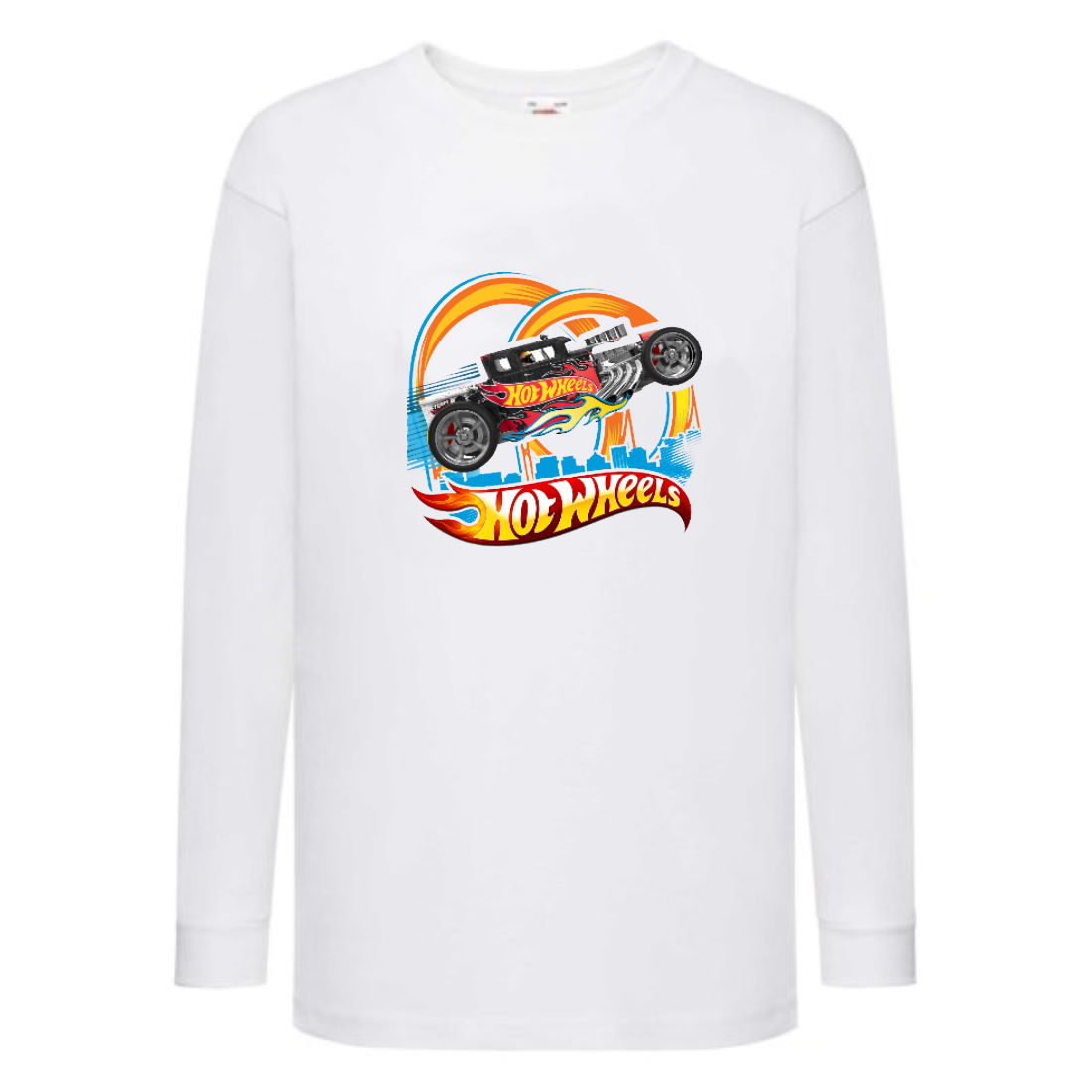 

Лонгслив реглан Хот Вилс 009 (HotWheels) белый (HTW wh 009) 116 см