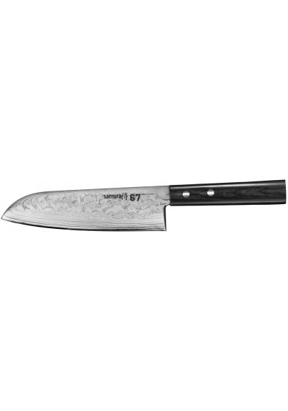 

Нож кухонный Сантоку 175 мм Samura 67 Damascus (SD67-0094)