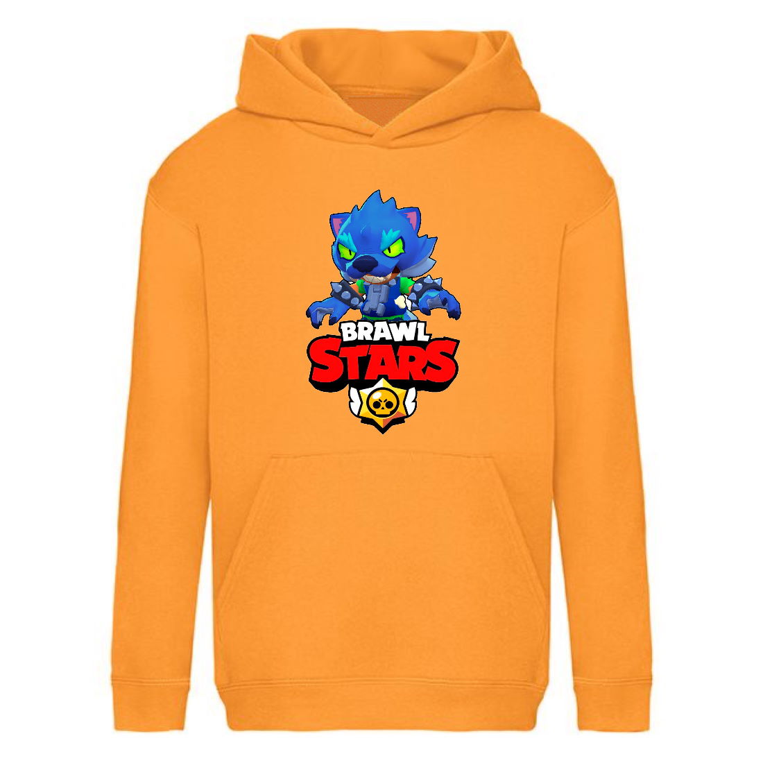 

Худи детская Бравл Старс Оборотень (Brawl Stars Werwolf) оранжевая (BST orn 004) 152 см