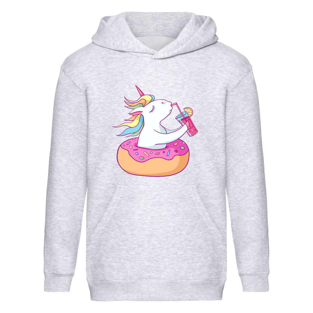 

Худи детская Единорог 0018 (Unicorn) серая (EDN gry 0018) 140 см
