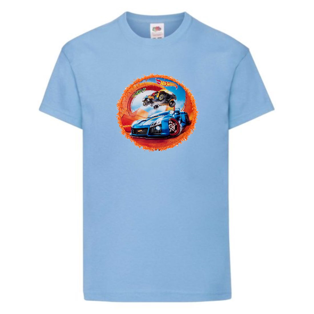 

Футболка детская Хот Вилс 0011 (HotWheels) голубая (HTW lbl 0011) 140 см