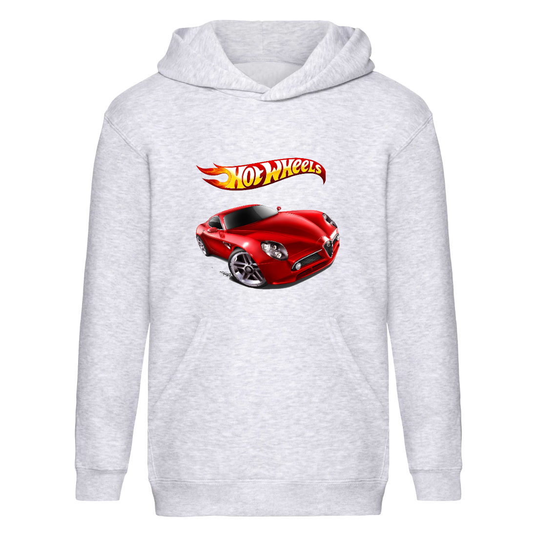 

Худи детская Хот Вилс 003 (HotWheels) серая (HTW gry 003) 116 см