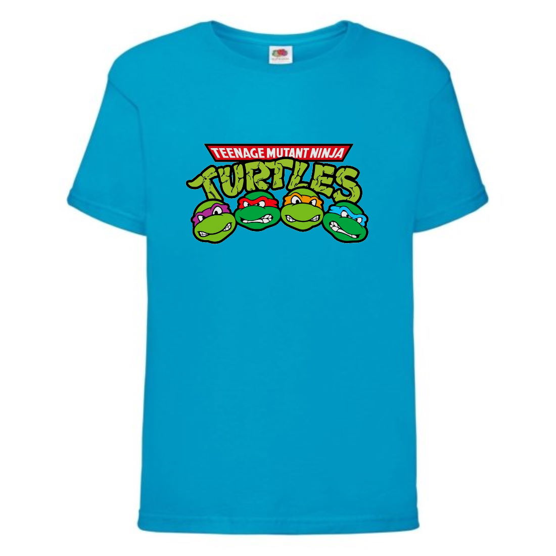 

Футболка детская Черепашки Ниндзя 0025 (Ninja Turtles) синяя (NTS blu 0025) 128 см