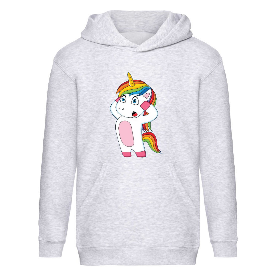 

Худи детская Единорог 0016 (Unicorn) серая (EDN gry 0016) 128 см