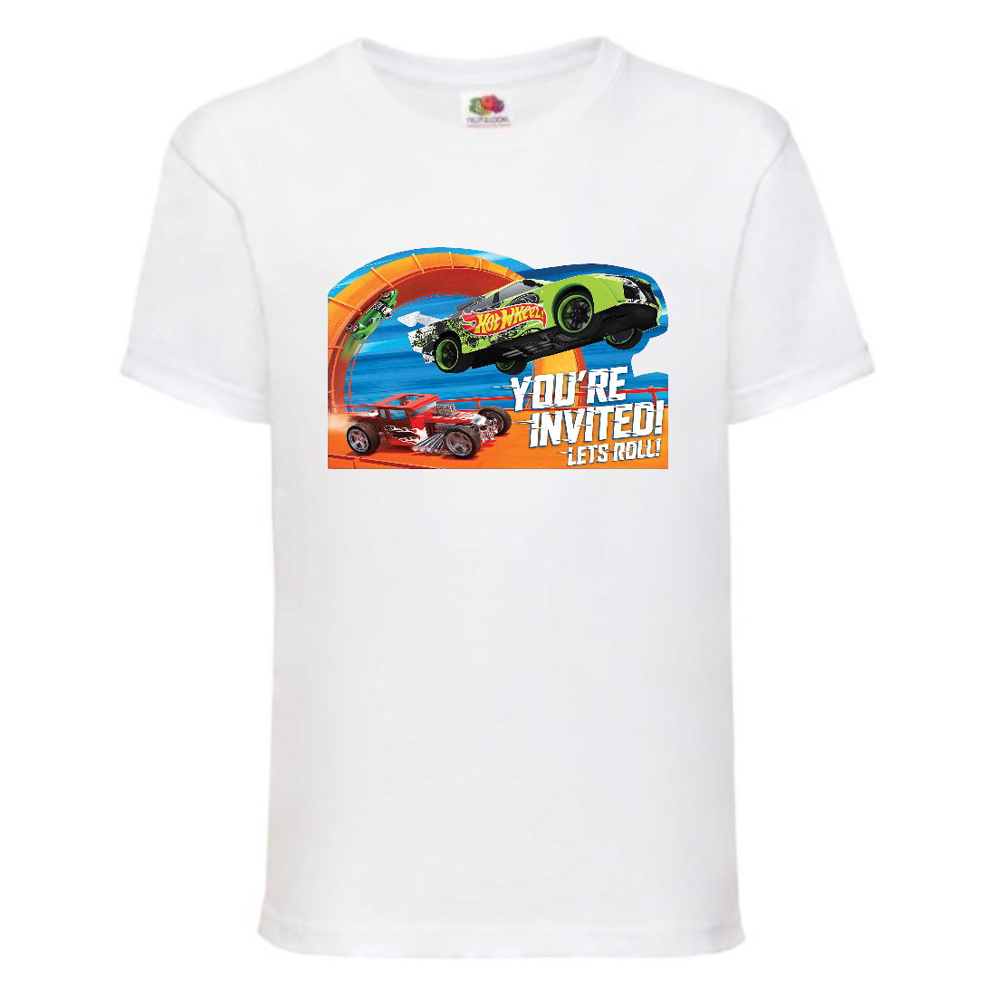 

Футболка детская Хот Вилс 0010 (HotWheels) белая (HTW wh 0010) 116 см