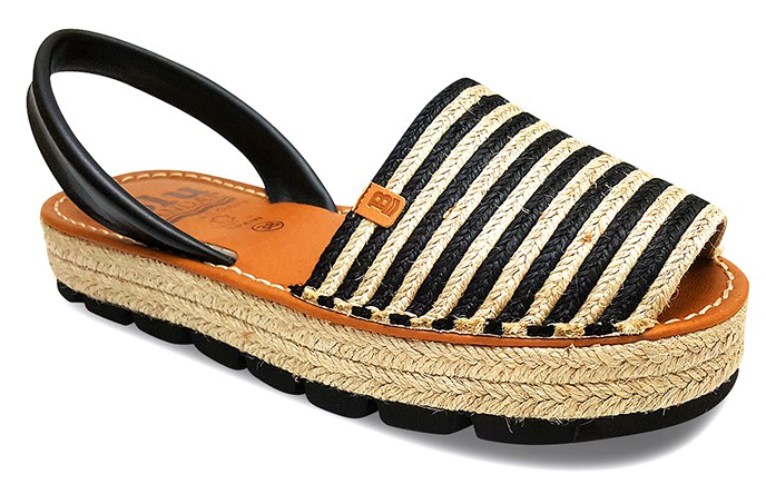 

Сандалии менорки Blusandal 38 negro