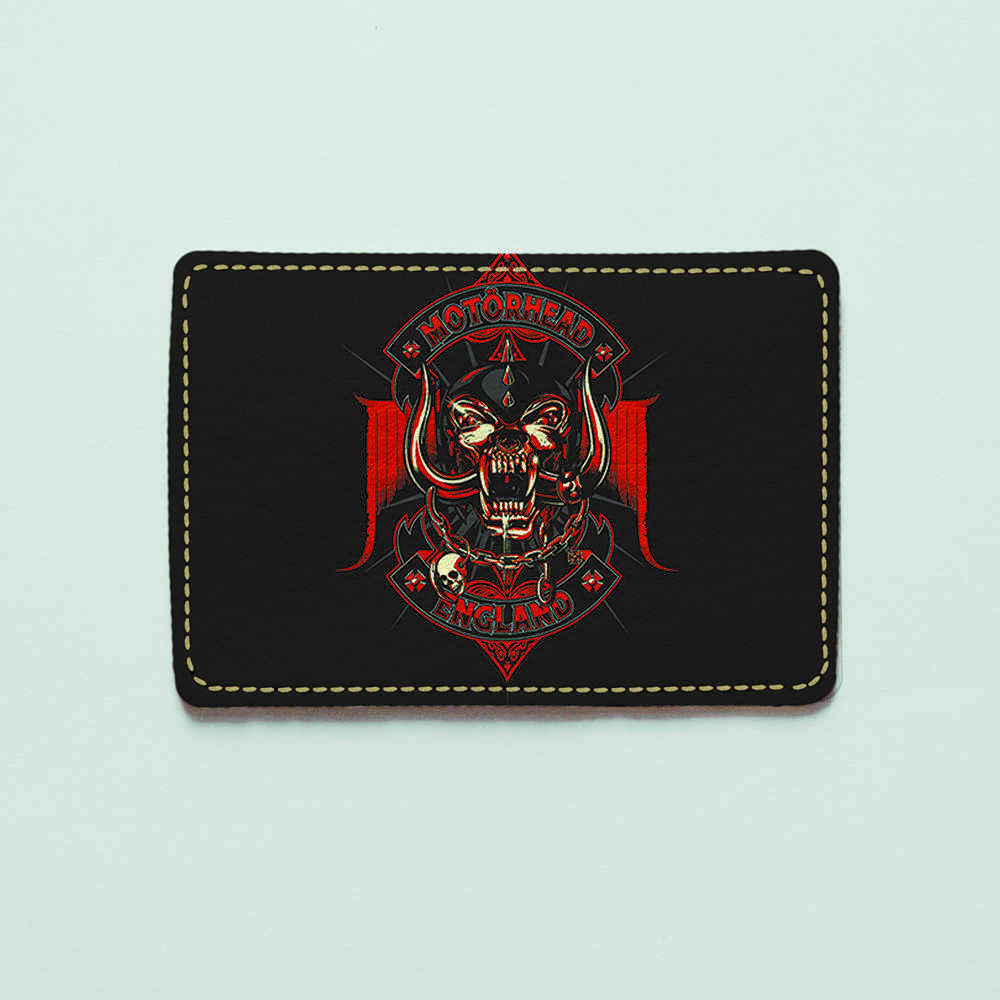 

Картхолдер Fisher Gifts Uno 850 Logo Motorhead красный экокожа