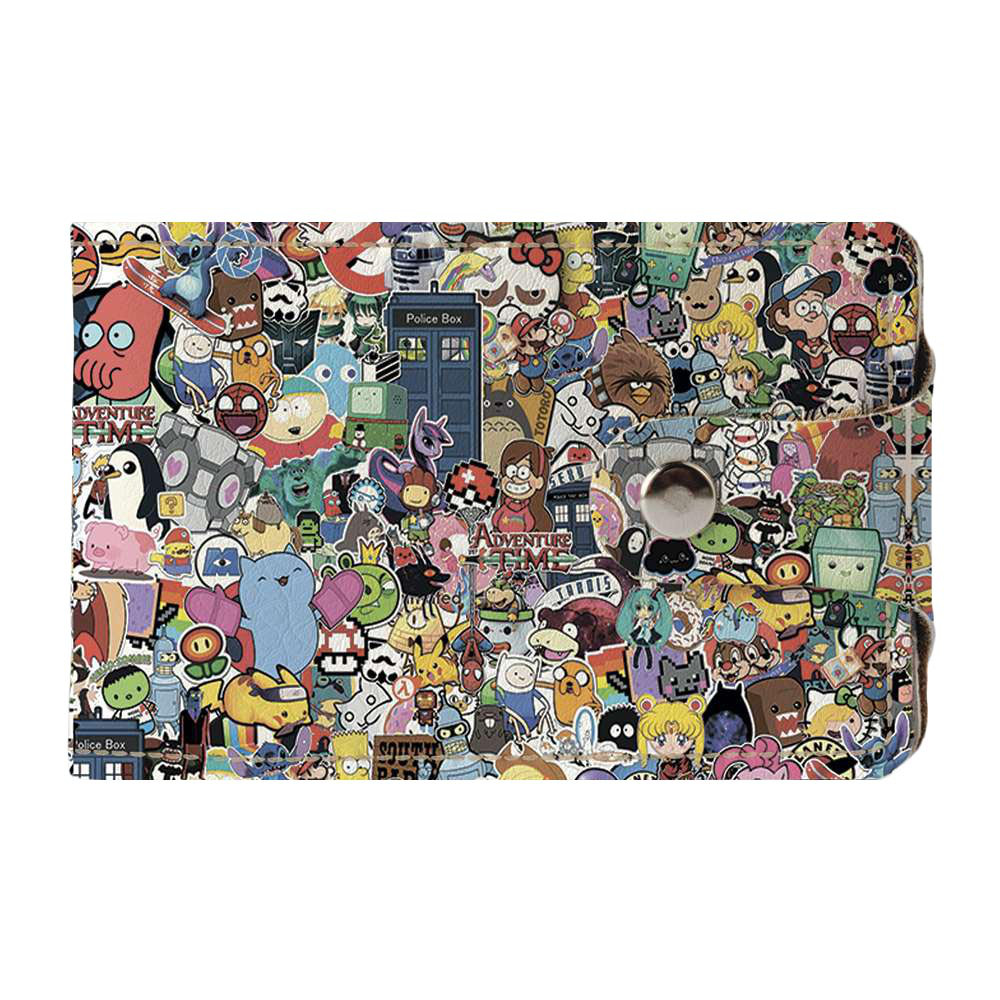 

Визитница Fisher Gifts Duo 17 Adventure time экокожа