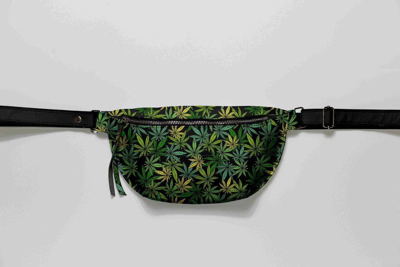 

Поясная сумка бананка Kanda WEED