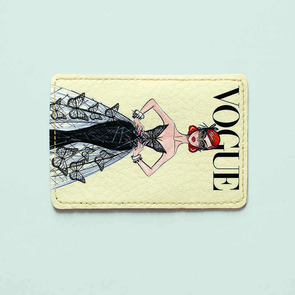 

Картхолдер Fisher Gifts Uno 171 Девушка VOGUE 22 экокожа