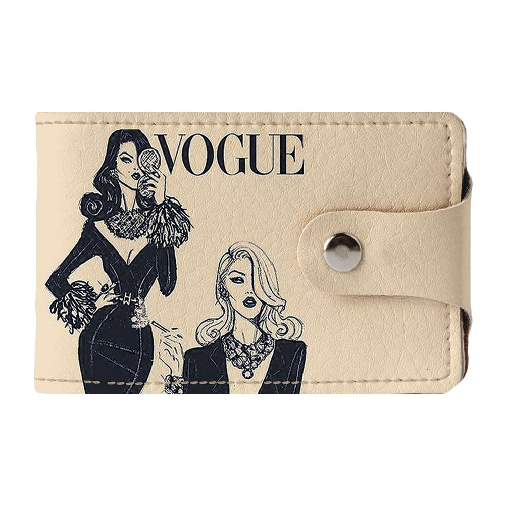 

Визитница Fisher Gifts Duo 113 Девушка VOGUE 6 экокожа
