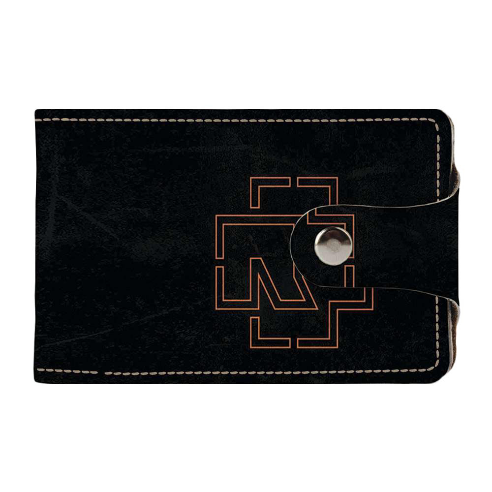 

Визитница Fisher Gifts Duo 831 Rammstein logo экокожа
