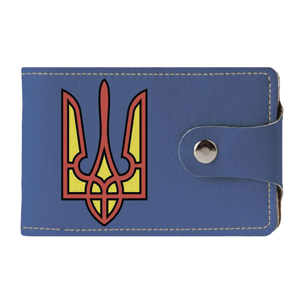 

Визитница Fisher Gifts Duo 354 Герб супермен экокожа