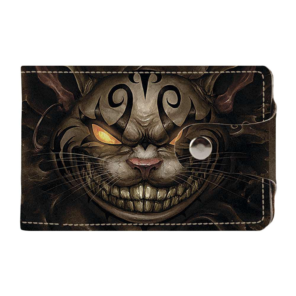 

Визитница Fisher Gifts Duo 443 Чеширский кот экокожа