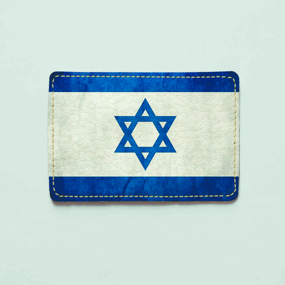 

Картхолдер Fisher Gifts Uno 907 Флаг Израиля экокожа