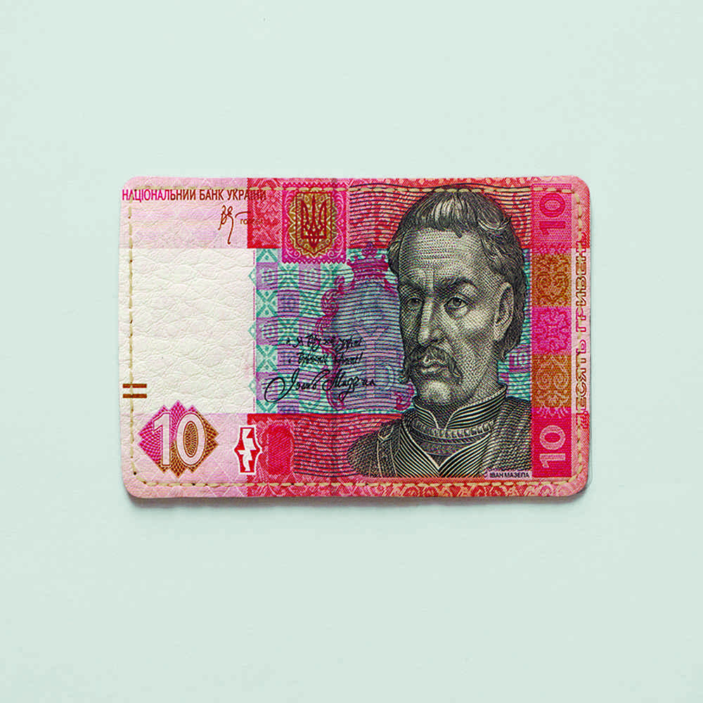 

Картхолдер Fisher Gifts Uno 349 10 гривен экокожа