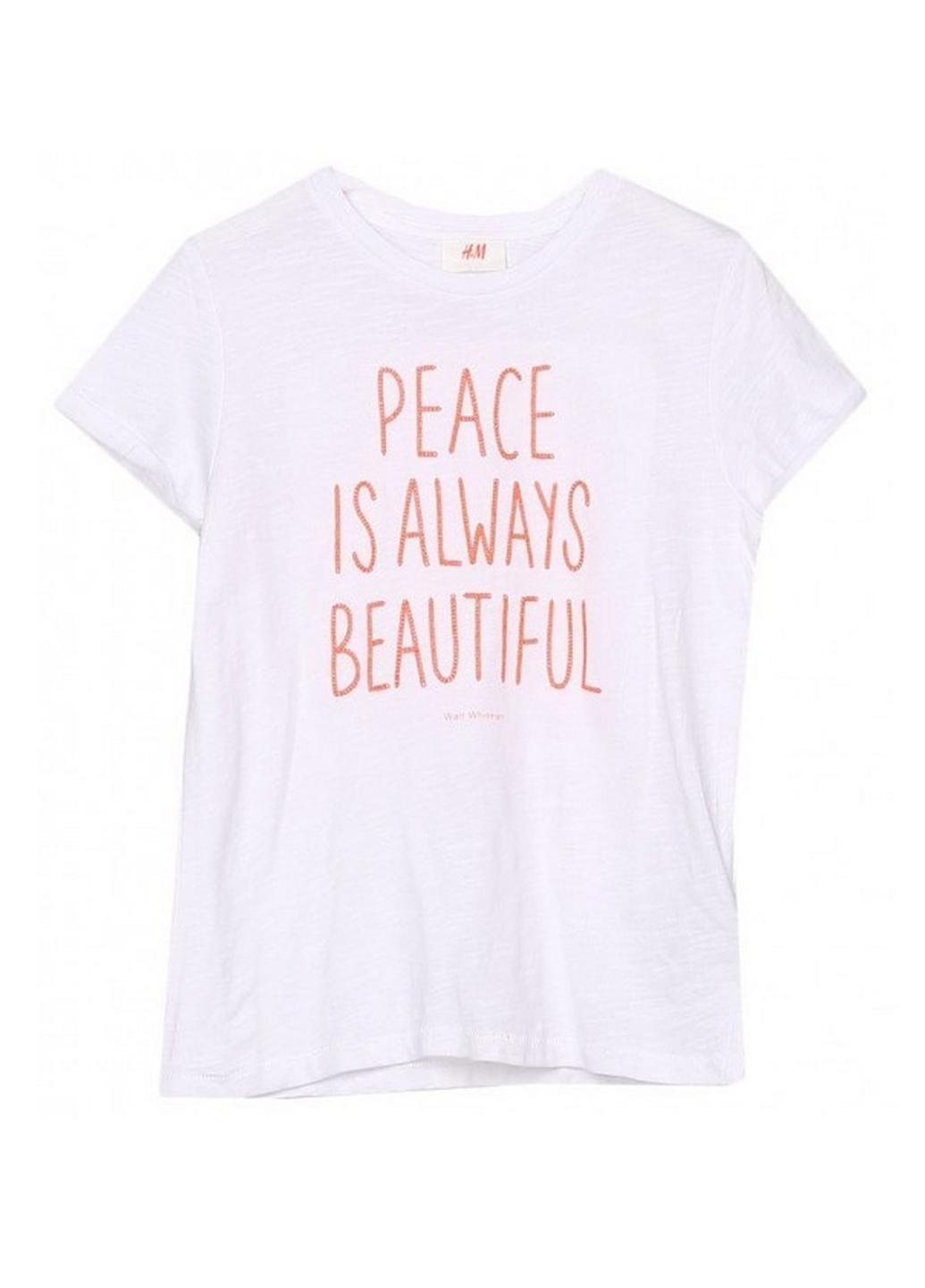 

футболка H&M kids 5hm01120210 158/164 см Белый 2000000366746