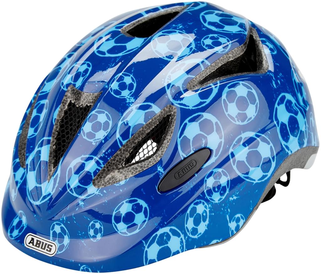 

Велосипедный детский шлем ABUS ANUKY Blue Soccer M (52-57 см) (819049)