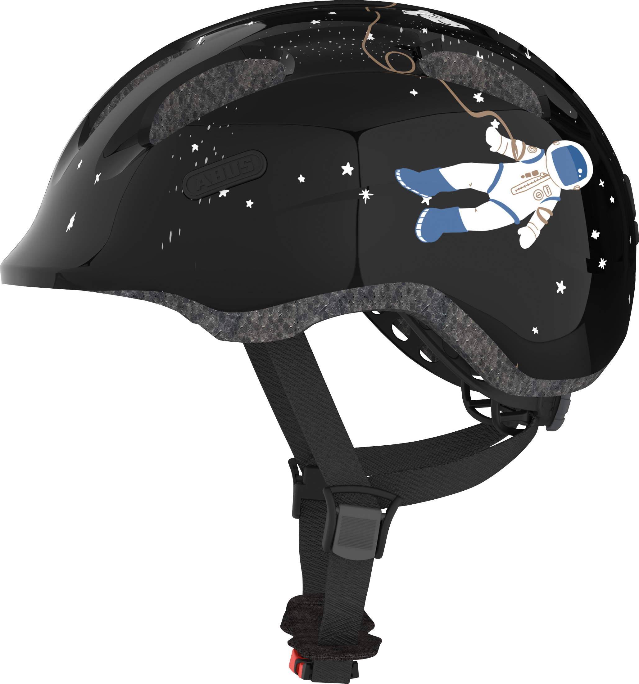 

Велосипедный детский шлем ABUS SMILEY 2.0 Black Space M (50-55 см)