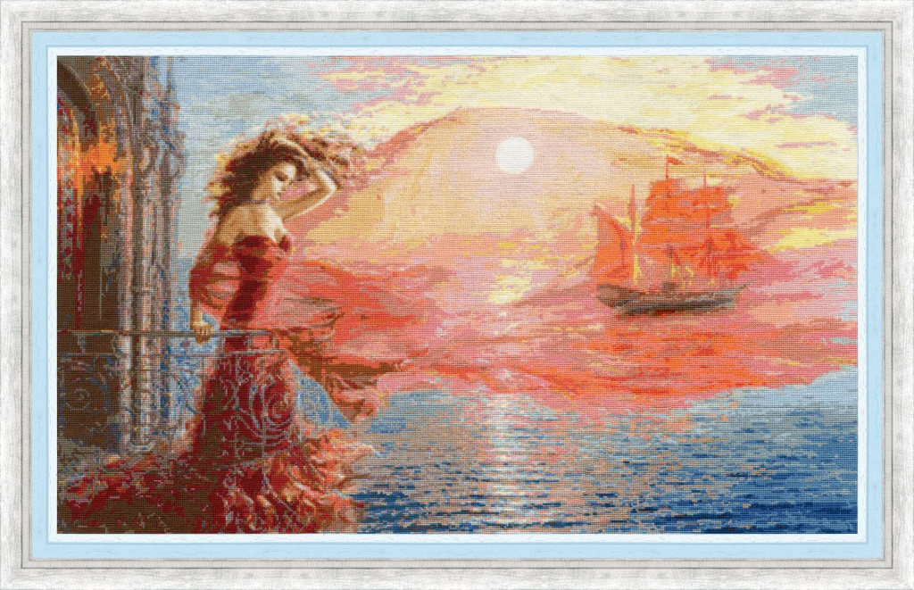 

Набор для вышивания Золотое руно Ассоль (ЧМ-076)