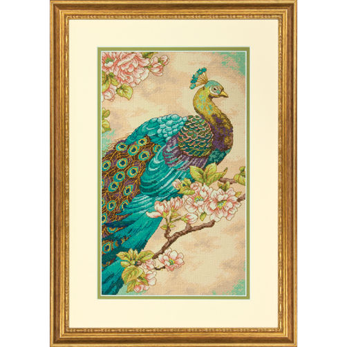 

Набор для вышивания Dimensions Indian Peacock (70-35293)